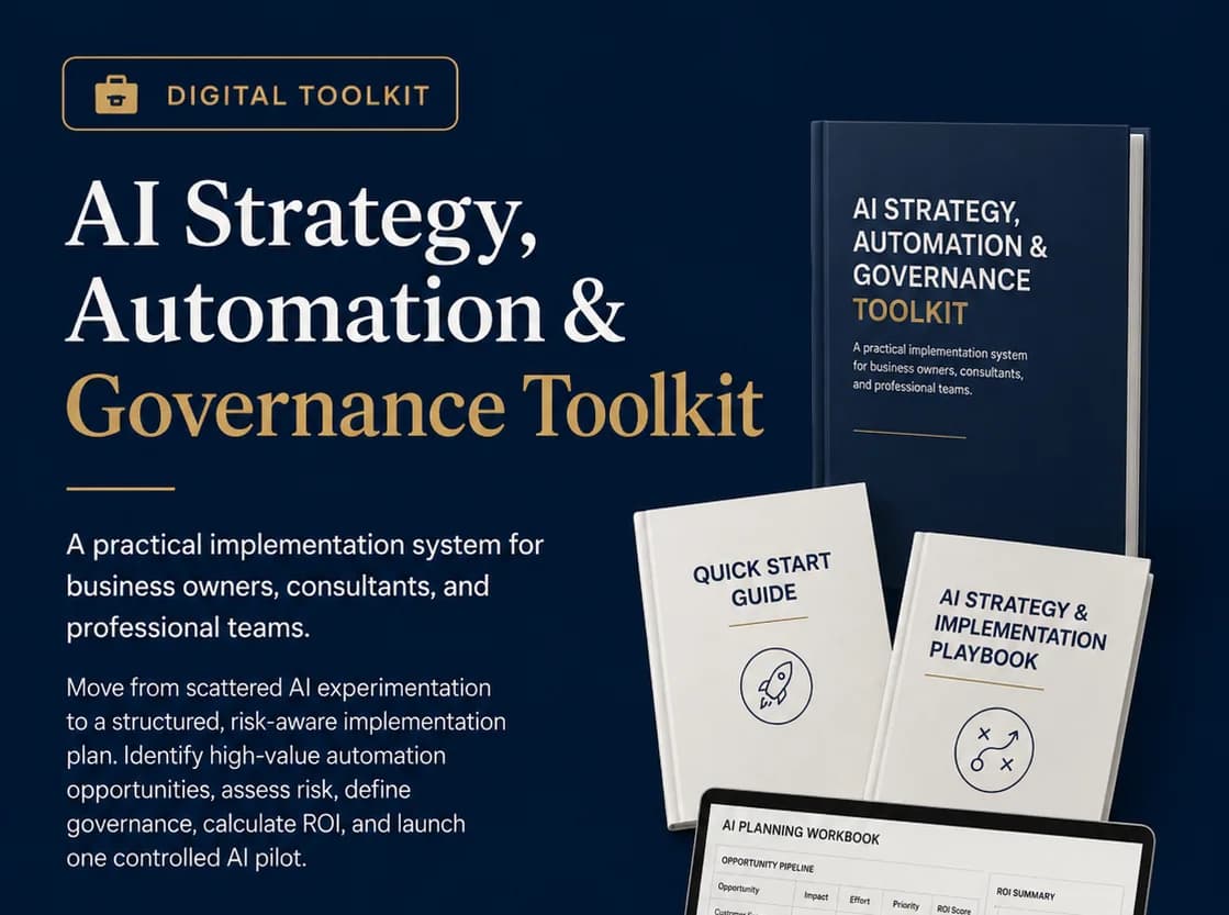 AI Strategy, Automation & Governance Toolkit